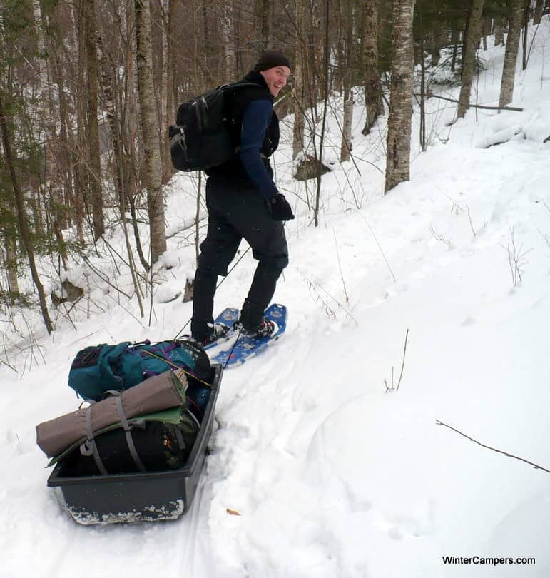 Winter Camping, Sled, Pulk, Wintercampers.com